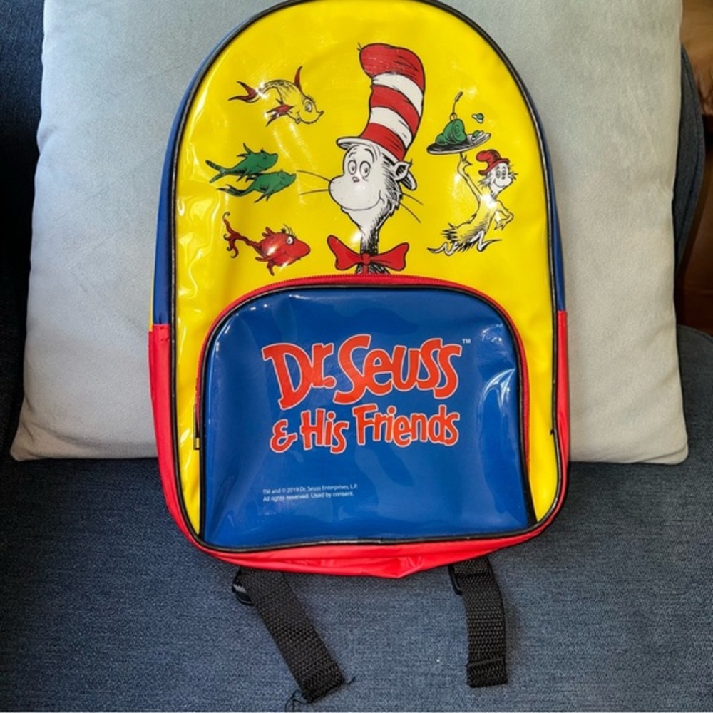 Dr. Seuss & His Friends Colorful Backpack